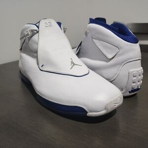 Jordan Retro 18 "White and Blue"